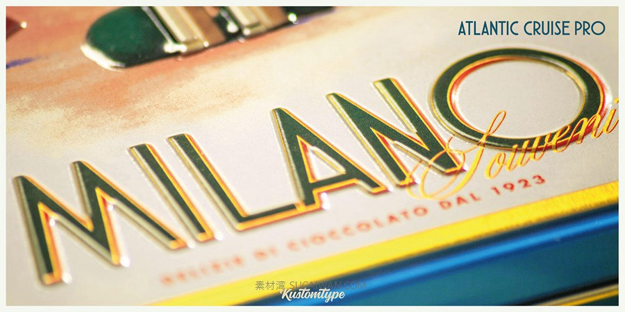 50年代复古几何美学旅行邮轮标志海报Logo设计无衬线英文字体素材 Myfonts – Atlantic Cruise Pro Font Family , 第8张-素材湾丨精选海外优质设计素材资源 50年代复古几何美学旅行邮轮标志海报Logo设计无衬线英文字体素材 Myfonts – Atlantic Cruise Pro Font Family , sucaiwan.com