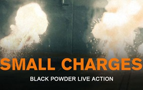 137组爆炸炸药火花火星烟雾4K叠加层特效视频素材 Production Crate – Live Action Small Charges