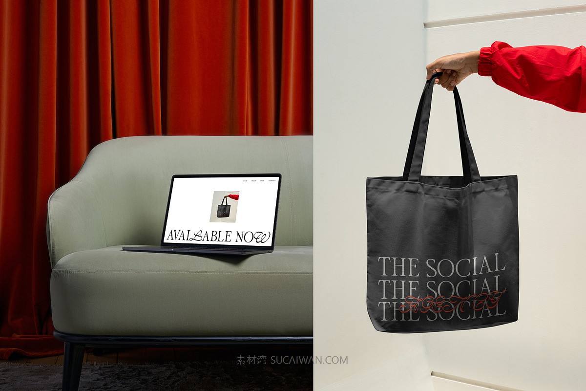 经典美感优雅流畅曲线品牌海报logo设计衬线英文字体安装包素材 ED Cadamuro – Combination font , sucaiwan.com