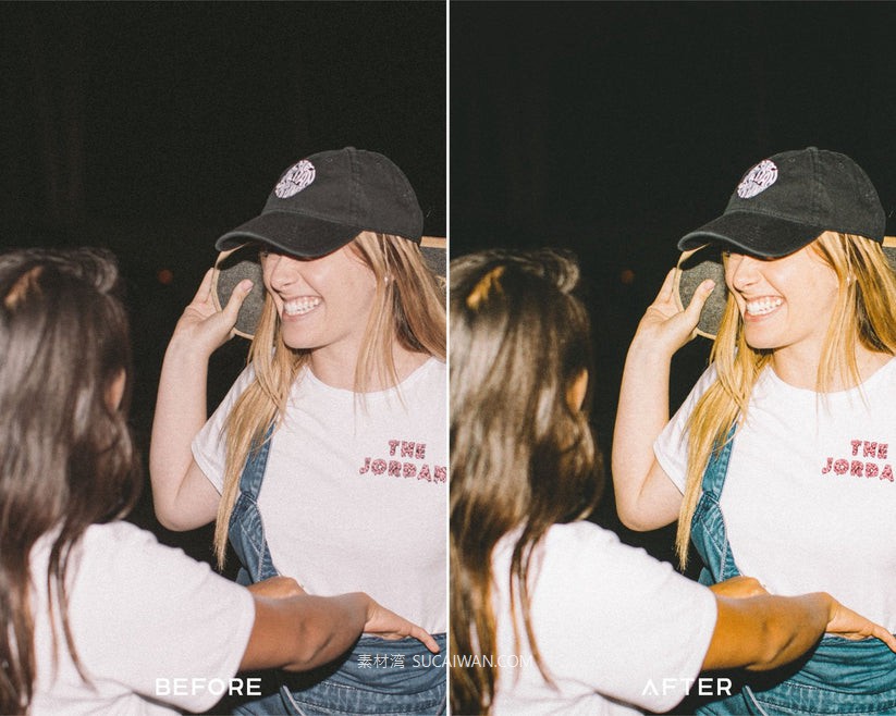 复古颗粒感电影级胶片模拟人物肖像摄影照片调色Lightroom预设 Presets – Flash Preset Collection , sucaiwan.com