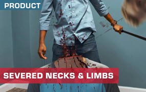 35组血腥血液喷溅飞溅流血叠加层特效4K视频素材 ActionVFX – Severed Necks & Limbs