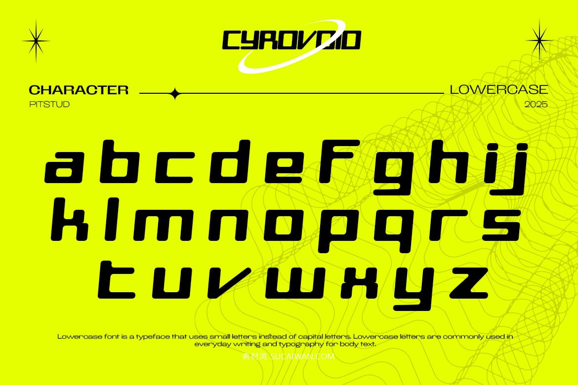 未来科幻赛博朋克品牌海报徽标设计y2k无衬线英文字体 Cyrovoid – Futuristic Tech Font 设计素材 第4张-素材湾丨精选海外优质设计素材资源 未来科幻赛博朋克品牌海报徽标设计y2k无衬线英文字体 Cyrovoid – Futuristic Tech Font 设计素材 sucaiwan.com
