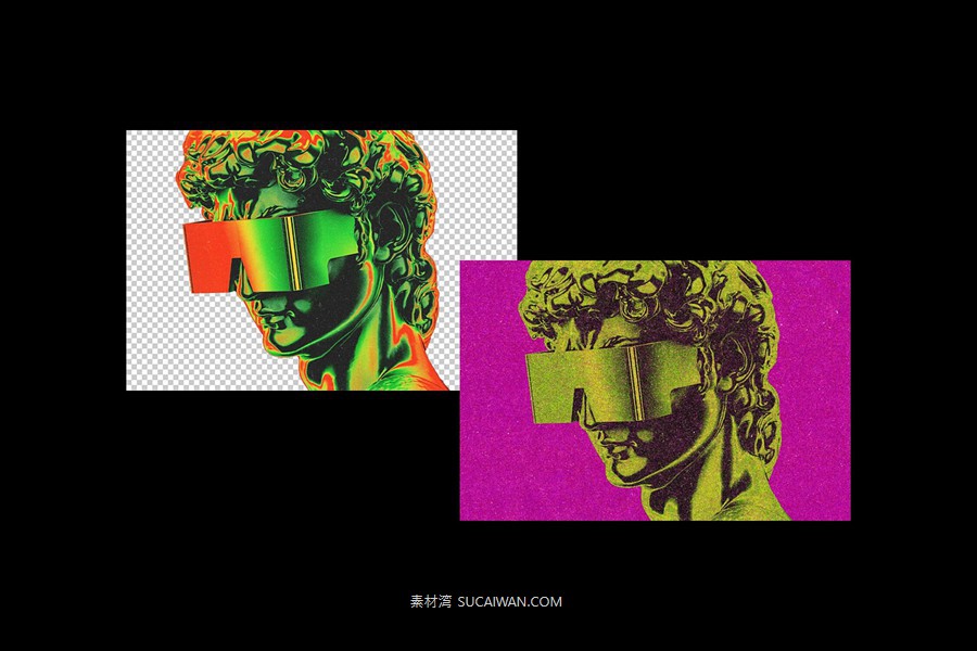 复古粒状riso印刷照片效果ps特效滤镜样机 Retro Press Design Effect , 第5张-素材湾丨精选海外优质设计素材资源 复古粒状riso印刷照片效果ps特效滤镜样机 Retro Press Design Effect , sucaiwan.com