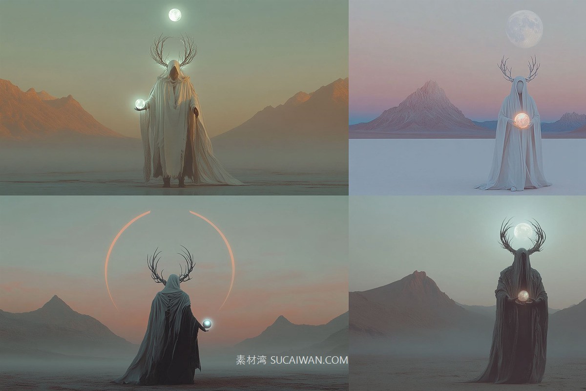 516款AI人工智能Midjourney生成未来科幻赛博朋克场景图片/关键词代码咒语素材包 516 Ai Art Prompts & Images For Minimal Sci-Fi , 第6张-素材湾丨精选海外优质设计素材资源 516款AI人工智能Midjourney生成未来科幻赛博朋克场景图片/关键词代码咒语素材包 516 Ai Art Prompts & Images For Minimal Sci-Fi , sucaiwan.com