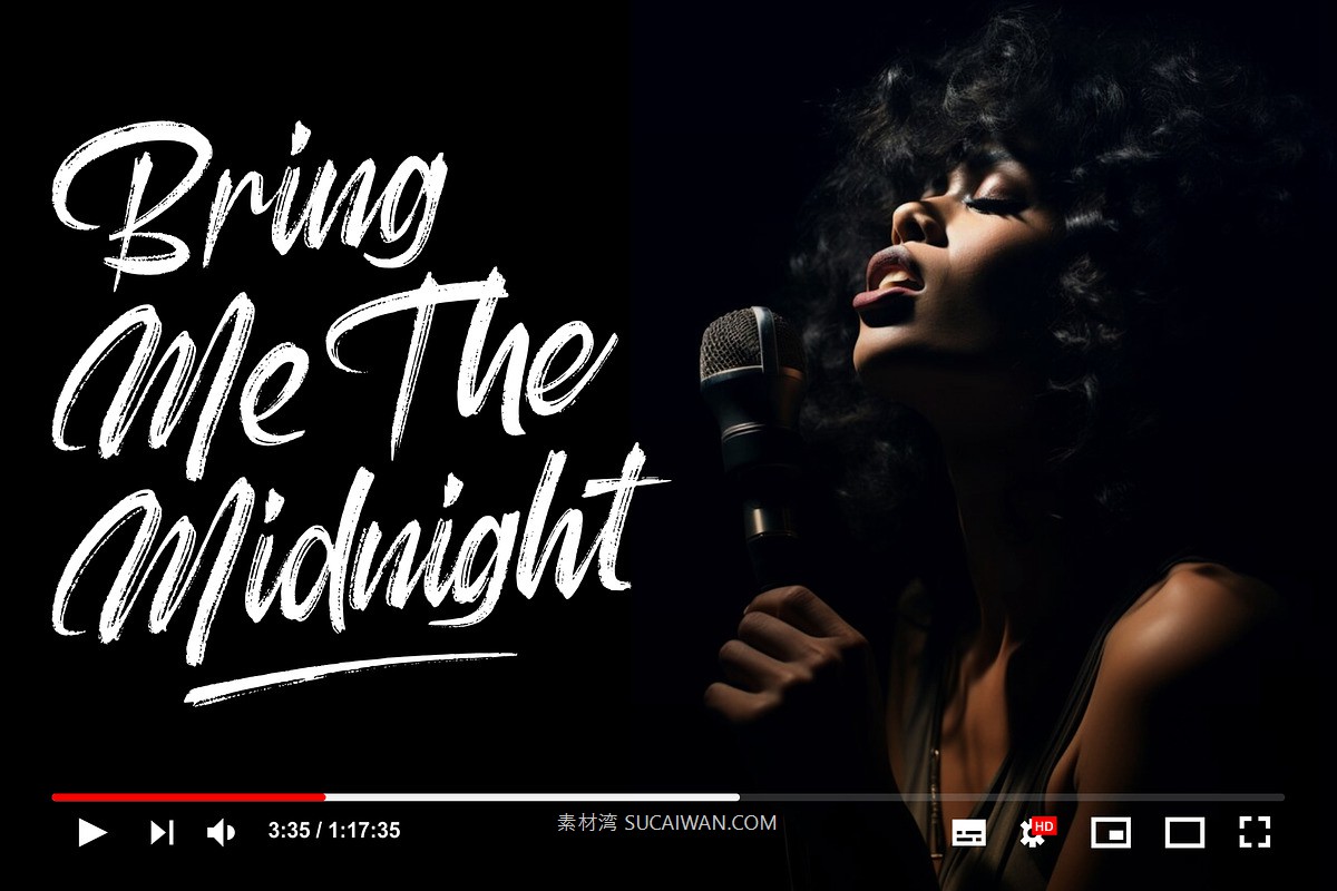 时尚优雅海报服装包装徽标设计笔刷手写英文字体安装包 Aether Melodies – Elegant Dry Brush Font , sucaiwan.com