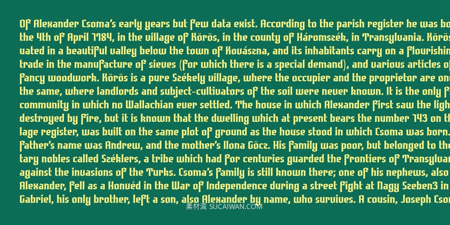 时尚复古哥特式包装网页海报标题徽标logo设计英文字体安装包 Myfonts – Dorat Font , sucaiwan.com