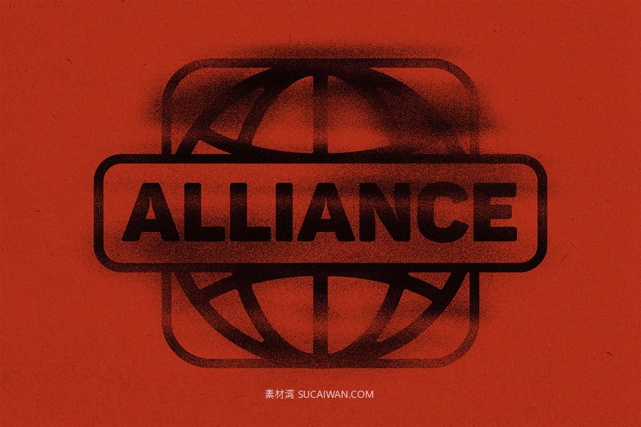 故障扭曲模糊照片效果ps标题文本特效滤镜样机 Smeared Distortion Print Effect , 第4张-素材湾丨精选海外优质设计素材资源 故障扭曲模糊照片效果ps标题文本特效滤镜样机 Smeared Distortion Print Effect , sucaiwan.com