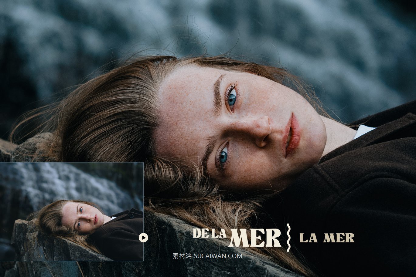 10组时尚复古美学自然冷色调肖像电影照片调色Lightroom预设 De La Mer – Nautical Lightroom Presets , sucaiwan.com