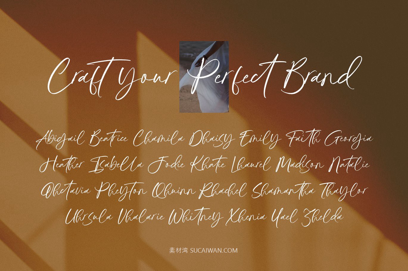 现代时尚品牌杂志包装邀请函设计手写英文字体安装包 Amellate Signature Brush Font , 第12张-素材湾丨精选海外优质设计素材资源 现代时尚品牌杂志包装邀请函设计手写英文字体安装包 Amellate Signature Brush Font , sucaiwan.com