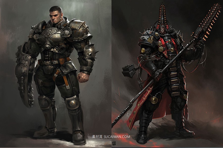 401组Ai人工智能Midjourney生成动漫漫画角色电脑手机壁纸图片/关键词代码咒语素材包 401 Midjourney Prompts for Anime Characters: Vol 3 , sucaiwan.com