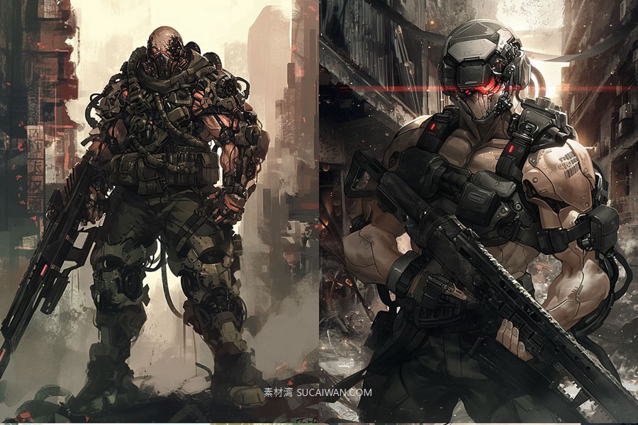 401组Ai人工智能Midjourney生成动漫漫画角色电脑手机壁纸图片/关键词代码咒语素材包 401 Midjourney Prompts for Anime Characters: Vol 3 , sucaiwan.com