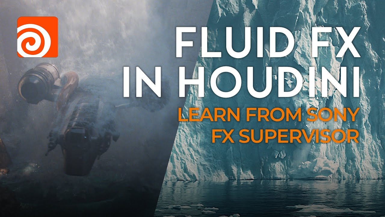 Rebelway – Fluid FX In Houdini Rebelway Houdini真实复杂流体水花水流特效教程 Fluid FX + 工程文件 中文/英文字幕 , sucaiwan.com