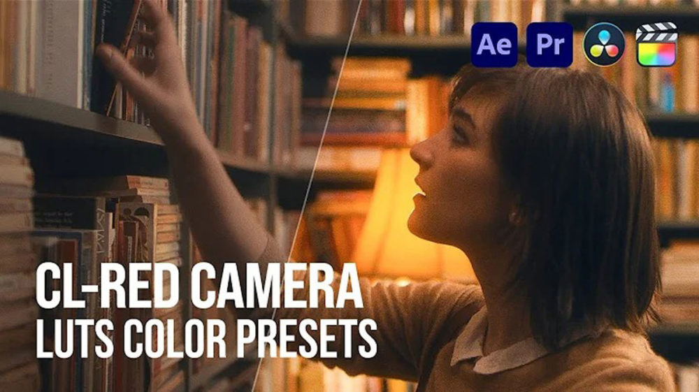 20组电影美学RED摄像摄影机视频胶片模拟色彩分级调色LUT预设包 Pixflow – CL – RED Camera LUTs , sucaiwan.com