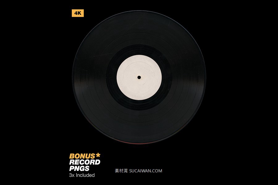 50+款复古做旧嘻哈电音风专辑黑胶唱片封面设计PSD模板+标签贴纸PNG免抠图 Off The Record – Vinyl Textures by BLKMARKET© , 第10张-素材湾丨精选海外优质设计素材资源 50+款复古做旧嘻哈电音风专辑黑胶唱片封面设计PSD模板+标签贴纸PNG免抠图 Off The Record – Vinyl Textures by BLKMARKET© , sucaiwan.com