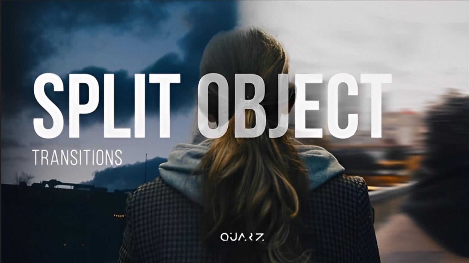 AE模板：热门拆分对象视觉剪辑转场过渡 , sucaiwan.com