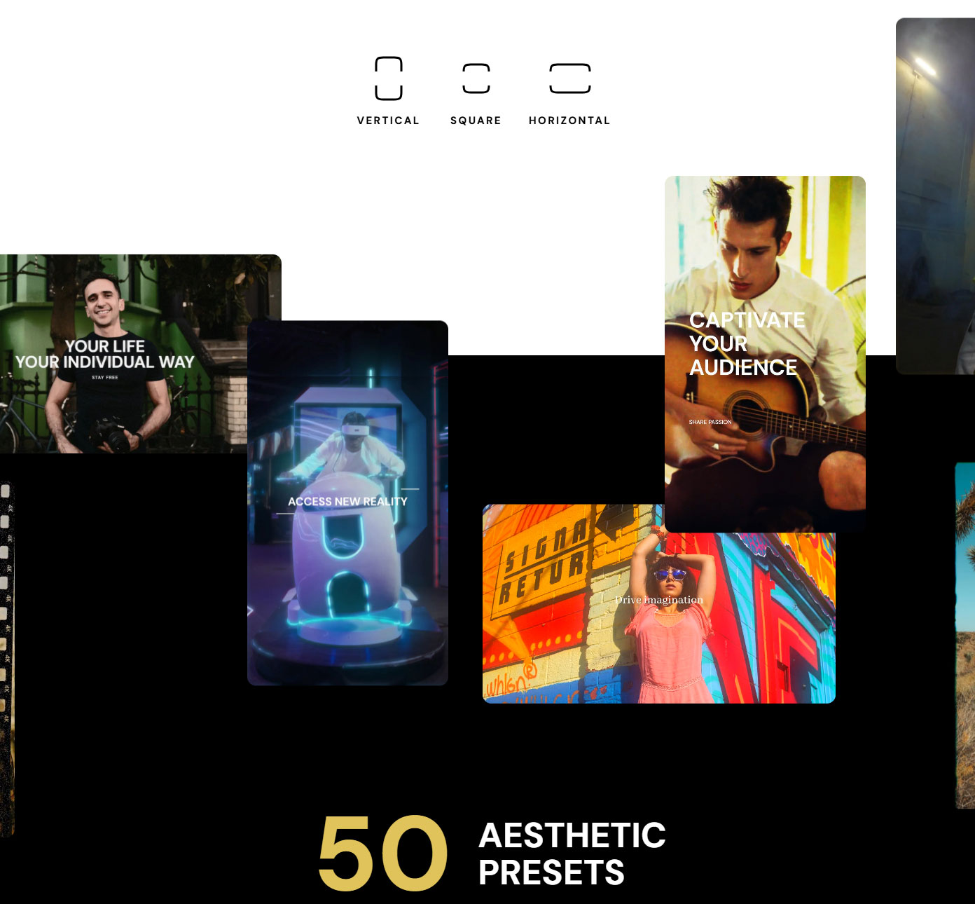 MotionVFX — Mreels 热门电影级梦幻胶片漏光闪烁竖屏分屏转场过渡排版叠加效果FCPX插件 , 第2张-素材湾丨精选海外优质设计素材资源 MotionVFX — Mreels 热门电影级梦幻胶片漏光闪烁竖屏分屏转场过渡排版叠加效果FCPX插件 , sucaiwan.com