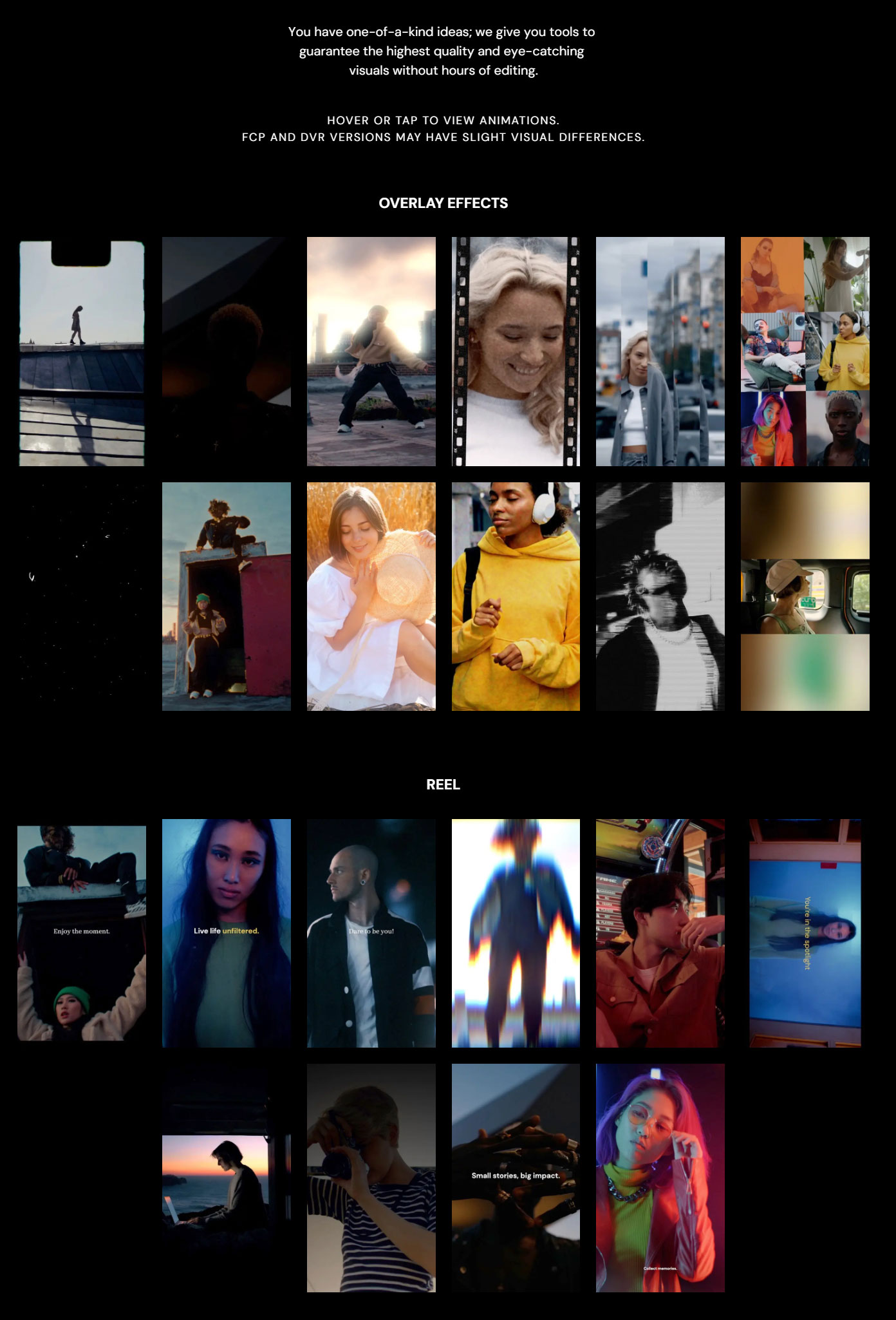 MotionVFX — Mreels 热门电影级梦幻胶片漏光闪烁竖屏分屏转场过渡排版叠加效果FCPX插件 , 第3张-素材湾丨精选海外优质设计素材资源 MotionVFX — Mreels 热门电影级梦幻胶片漏光闪烁竖屏分屏转场过渡排版叠加效果FCPX插件 , sucaiwan.com