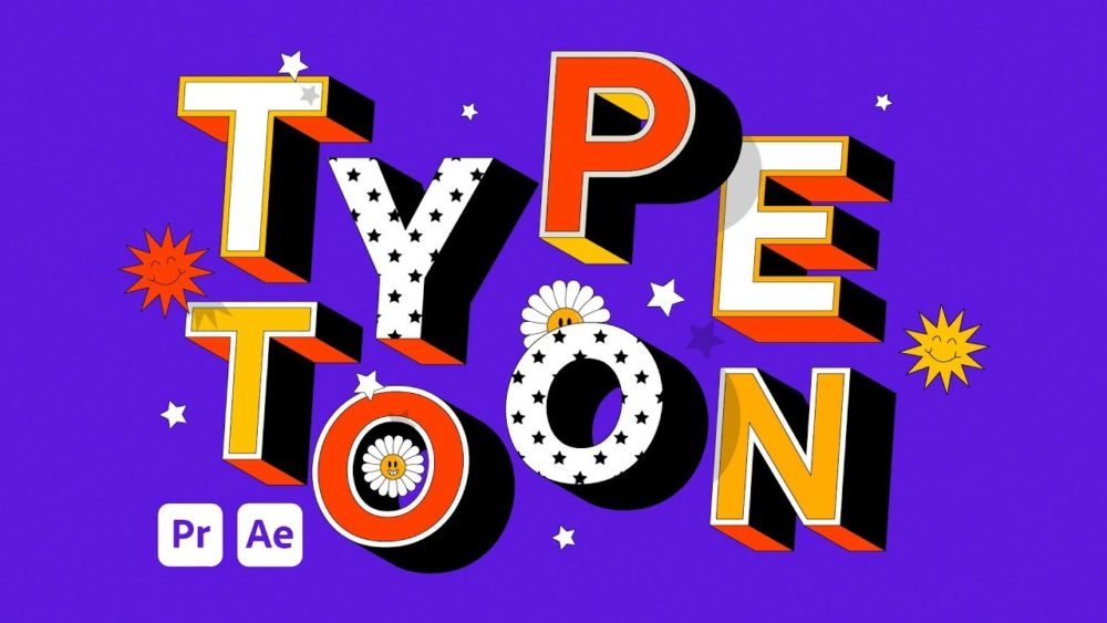 AE插件 70年代复古卡通3D立体彩色标题文本动画特效 Pixflow – TypeToon 3D Animated Typography Plugin , 第1张-素材湾丨精选海外优质设计素材资源 AE插件 70年代复古卡通3D立体彩色标题文本动画特效 Pixflow – TypeToon 3D Animated Typography Plugin , sucaiwan.com