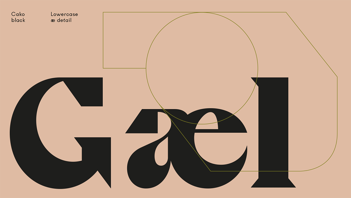 潮流逆反差视觉海报标题logo设计psai英文字体安装包 Cako Font Family 设计素材 sucaiwan.com