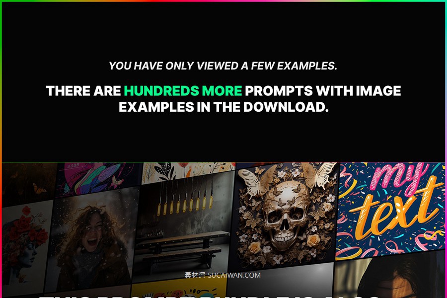 436组Ai智能Midjourney生成塔罗牌卡牌手机电脑壁纸图片+代码咒语关键词素材 436 Ai Art Prompts For Card Art Vol 3 , sucaiwan.com