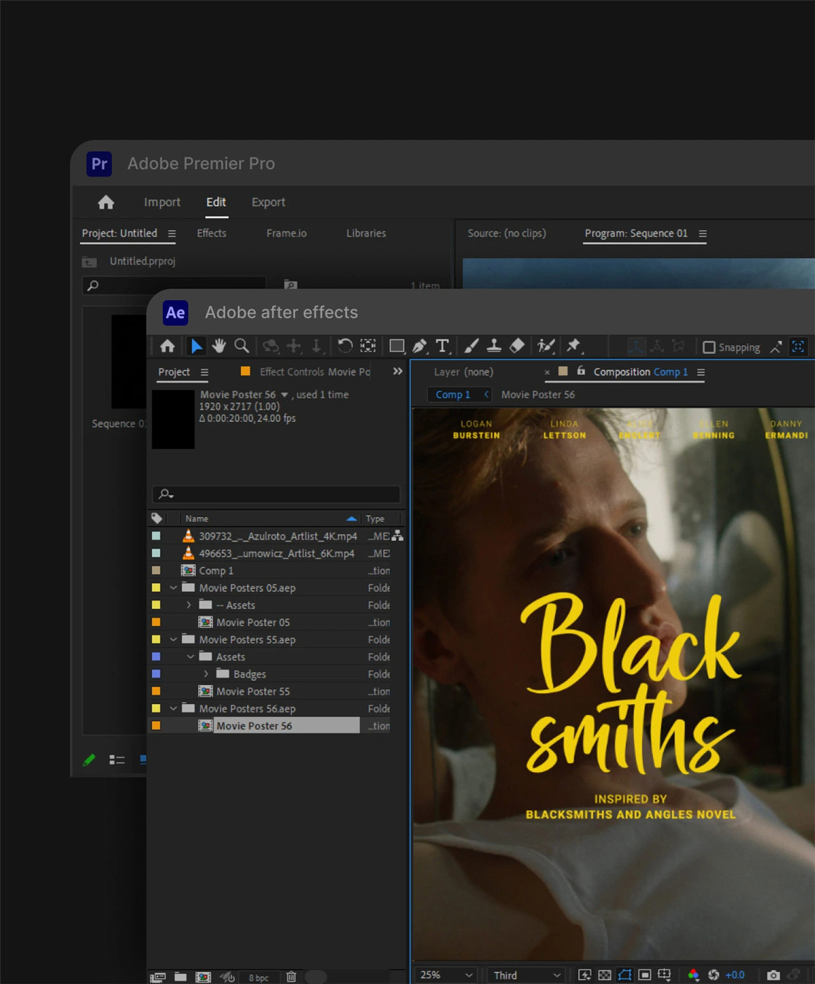 102组专业竖屏垂直好莱坞电影戏剧海报图文标题动画PR/AE模板+PSD模板套装 Pixflow – Animated Vertical Film Posters , 第5张-素材湾丨精选海外优质设计素材资源 102组专业竖屏垂直好莱坞电影戏剧海报图文标题动画PR/AE模板+PSD模板套装 Pixflow – Animated Vertical Film Posters , sucaiwan.com