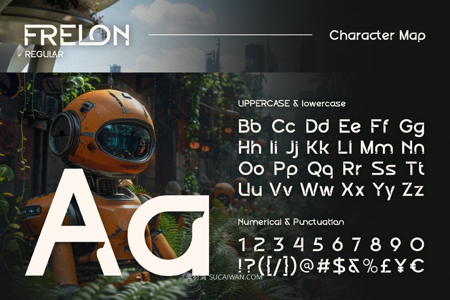 未来科幻赛博朋克风品牌游戏徽标设计无衬线英文字体安装包 Frelon 设计素材 第2张-素材湾丨精选海外优质设计素材资源 未来科幻赛博朋克风品牌游戏徽标设计无衬线英文字体安装包 Frelon 设计素材 sucaiwan.com