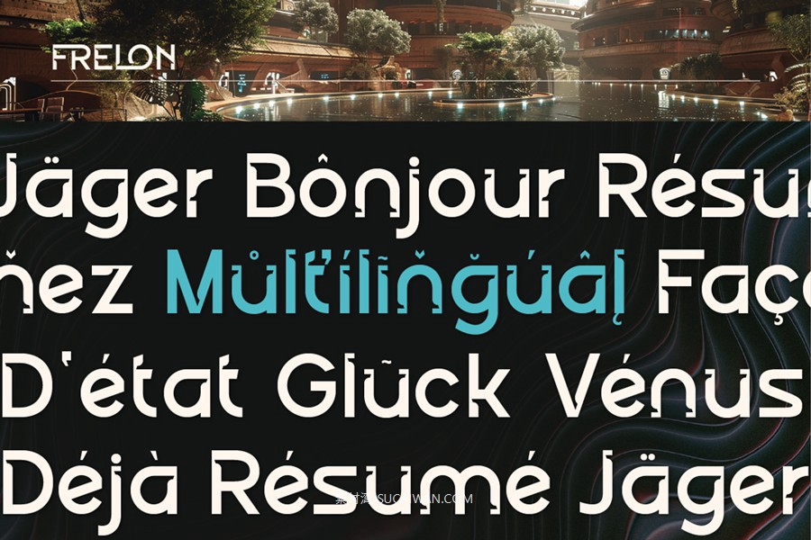 未来科幻赛博朋克风品牌游戏徽标设计无衬线英文字体安装包 Frelon 设计素材 第9张-素材湾丨精选海外优质设计素材资源 未来科幻赛博朋克风品牌游戏徽标设计无衬线英文字体安装包 Frelon 设计素材 sucaiwan.com
