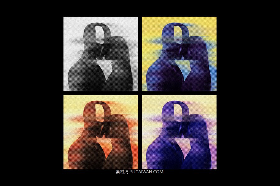 失真模糊riso打印照片效果ps特效滤镜样机 Desert Storm Distortion Effect , 第3张-素材湾丨精选海外优质设计素材资源 失真模糊riso打印照片效果ps特效滤镜样机 Desert Storm Distortion Effect , sucaiwan.com