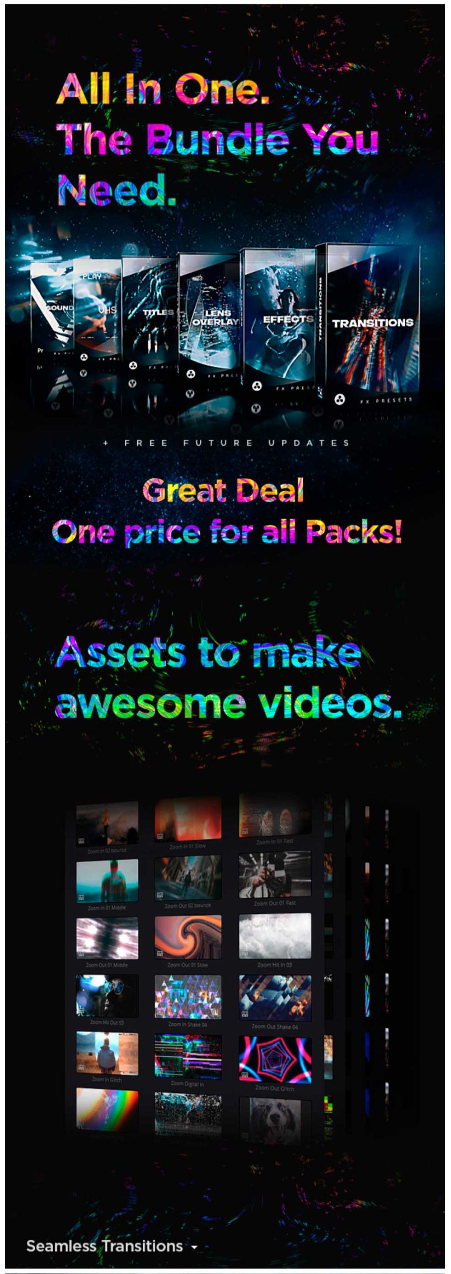 达芬奇模板:1000个全能创意电影剪辑转场、效果、标题字幕、叠加、音效素材包 FX Presets Bundle V5 , 第2张-素材湾丨精选海外优质设计素材资源 达芬奇模板:1000个全能创意电影剪辑转场、效果、标题字幕、叠加、音效素材包 FX Presets Bundle V5 , sucaiwan.com