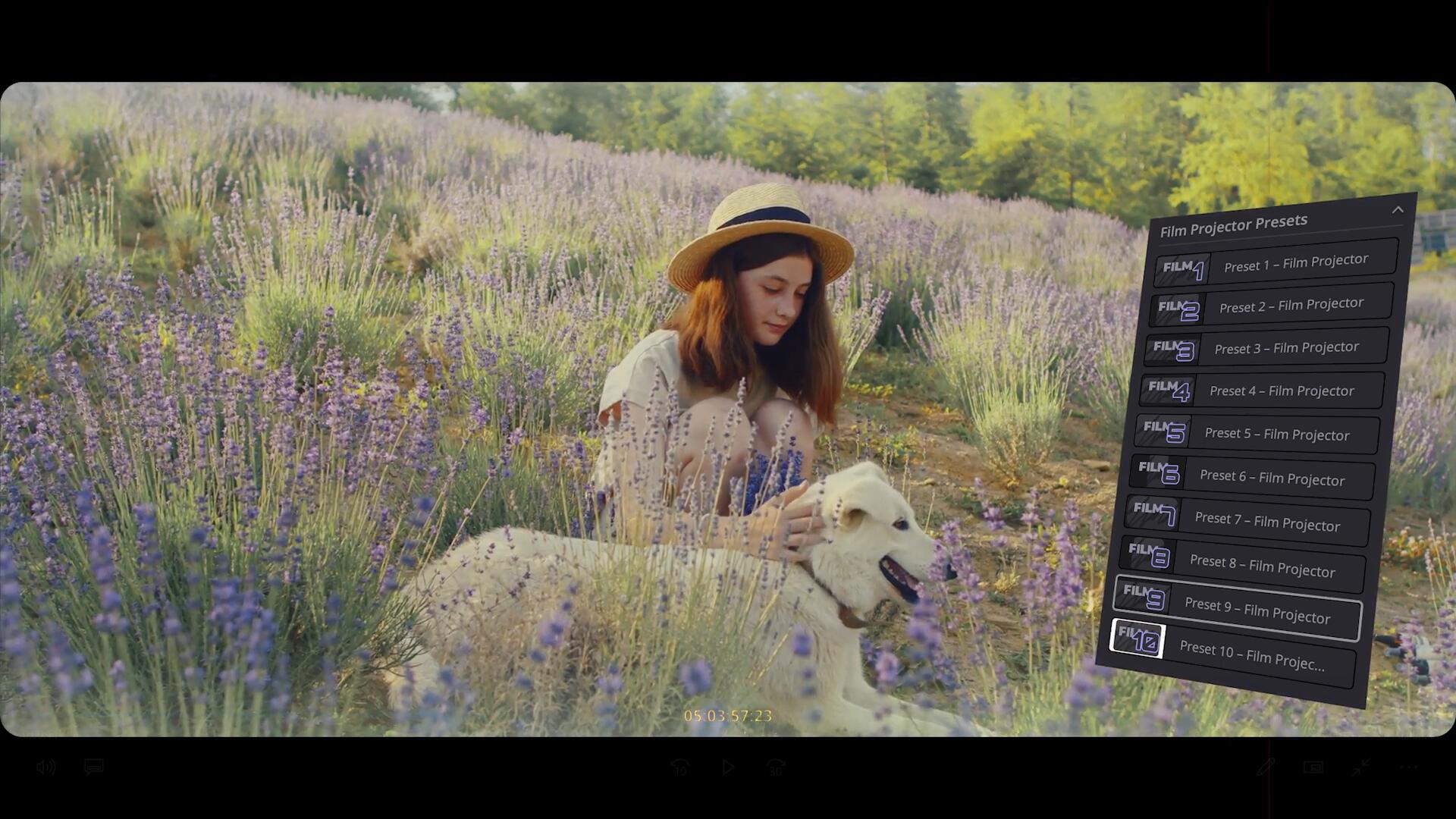 达芬奇预设：复古老式16/35mm胶片电影放映机模拟视觉效果预设 FILM PROJECTOR EMULATOR , sucaiwan.com