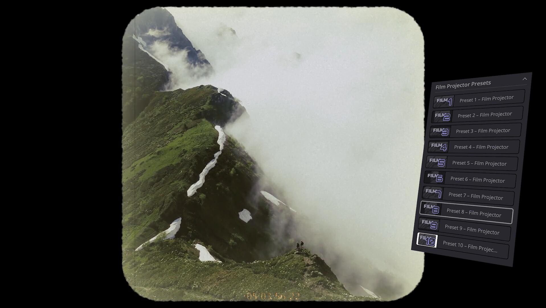 达芬奇预设：复古老式16/35mm胶片电影放映机模拟视觉效果预设 FILM PROJECTOR EMULATOR , sucaiwan.com