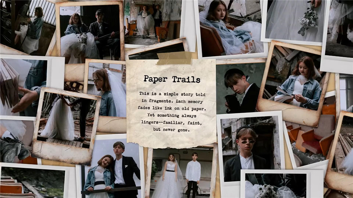 AE模板：复古大胆邋遢仿旧垃圾摇滚情绪剪贴簿拼贴艺术4K电影开场片头 , sucaiwan.com