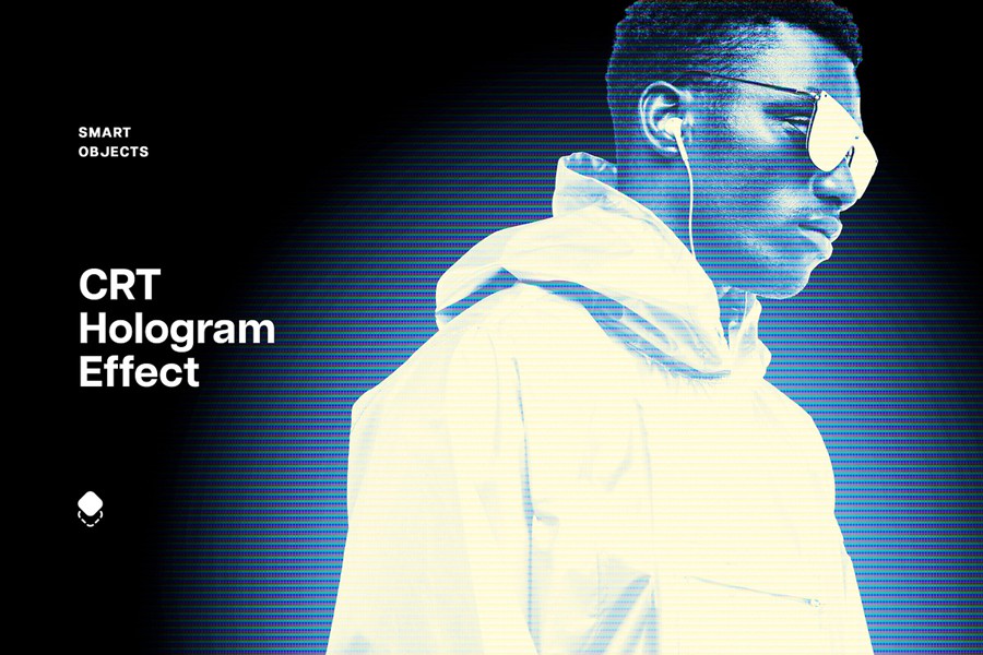 未来赛博朋克CRT全息发光照片效果ps特效滤镜样机 CRT Hologram Effect , 第1张-素材湾丨精选海外优质设计素材资源 未来赛博朋克CRT全息发光照片效果ps特效滤镜样机 CRT Hologram Effect , sucaiwan.com