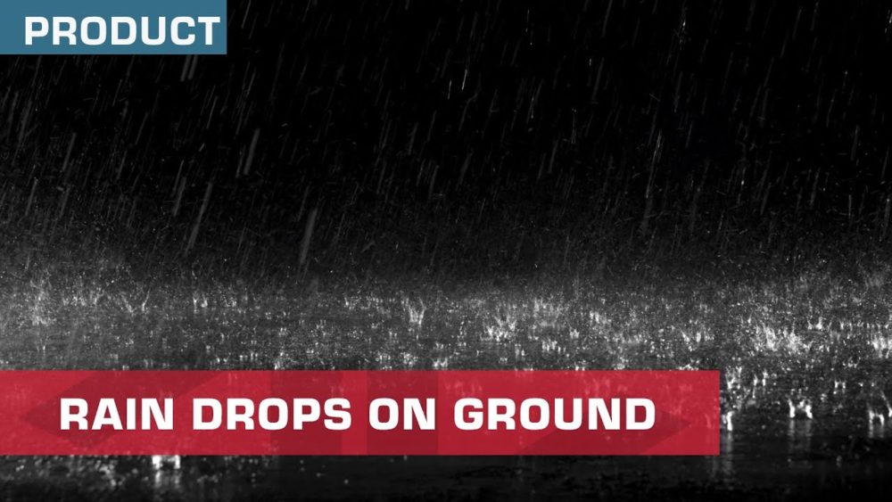 24组真实下雨地面雨滴电影合成特效4K视频素材 ActionVFX – Rain Drops on Ground , sucaiwan.com