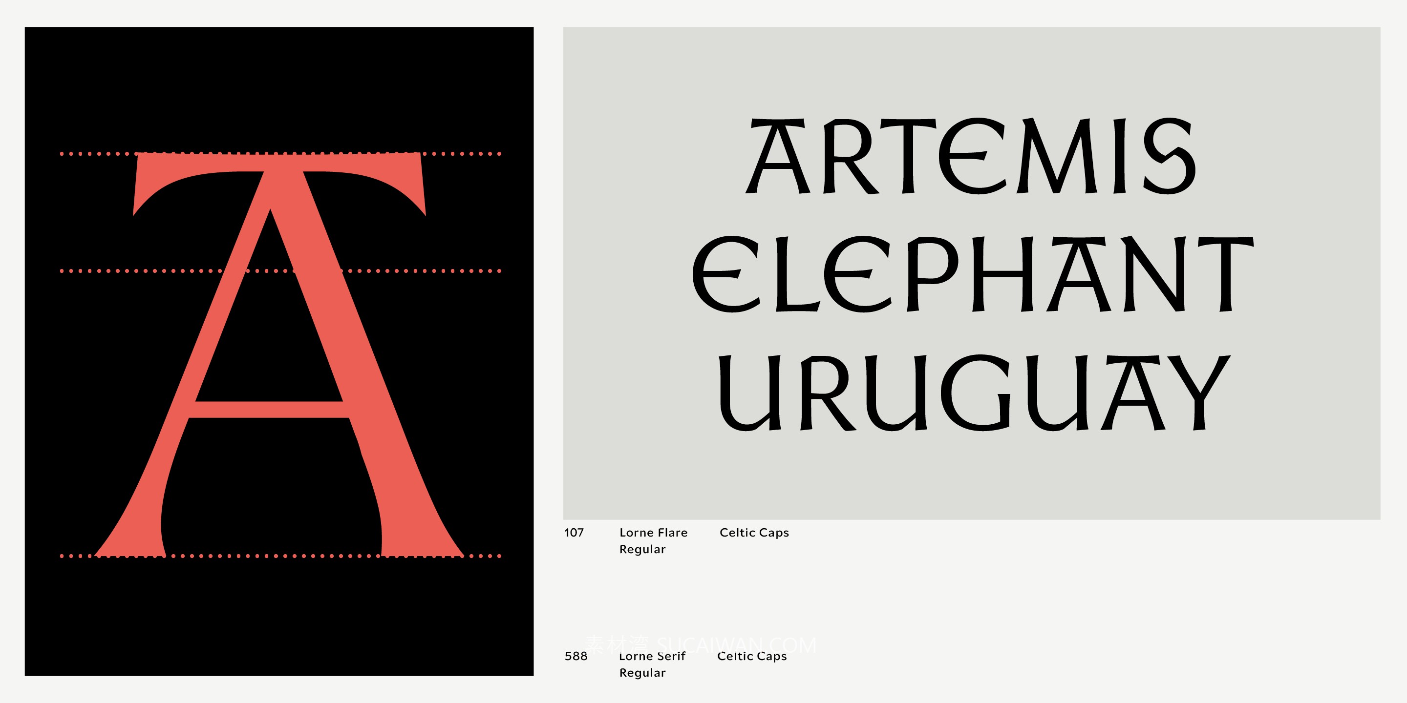 经典优雅女性化视觉海报标题标签品牌Logo设计衬线英文字体安装包 MyFonts – Lorne Font Family 设计素材 sucaiwan.com