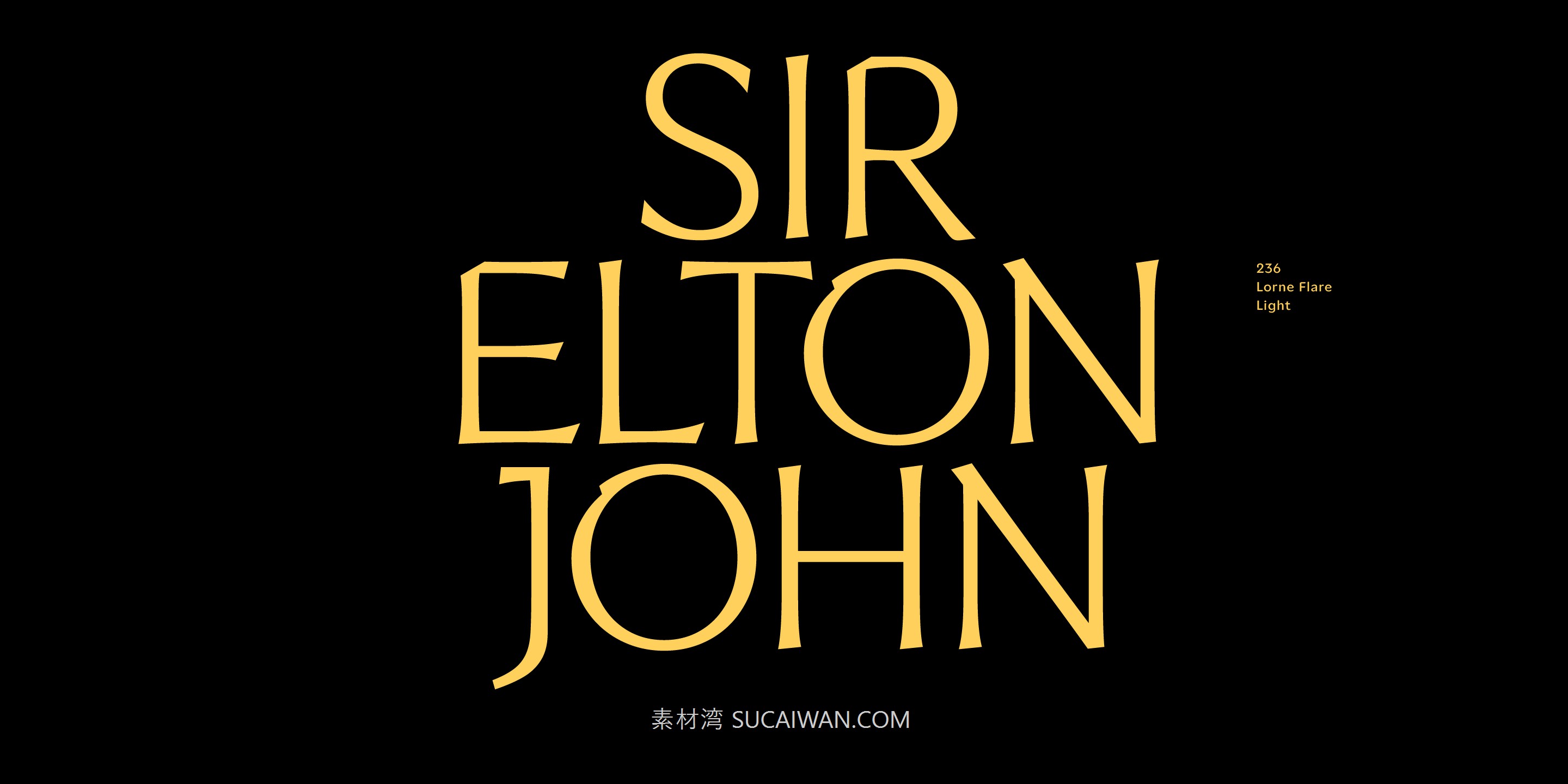 经典优雅女性化视觉海报标题标签品牌Logo设计衬线英文字体安装包 MyFonts – Lorne Font Family 设计素材 sucaiwan.com