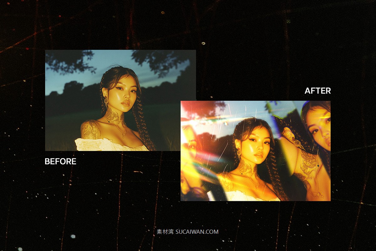 故障失真扭曲照片效果ps特效滤镜样机 Distorted Mirror Photo Effect , 第11张-素材湾丨精选海外优质设计素材资源 故障失真扭曲照片效果ps特效滤镜样机 Distorted Mirror Photo Effect , sucaiwan.com