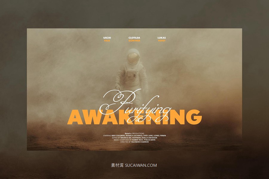 12款电影电视剧预告片海报psd分层源文件模版 Film Titles Collection , 第15张-素材湾丨精选海外优质设计素材资源 12款电影电视剧预告片海报psd分层源文件模版 Film Titles Collection , sucaiwan.com