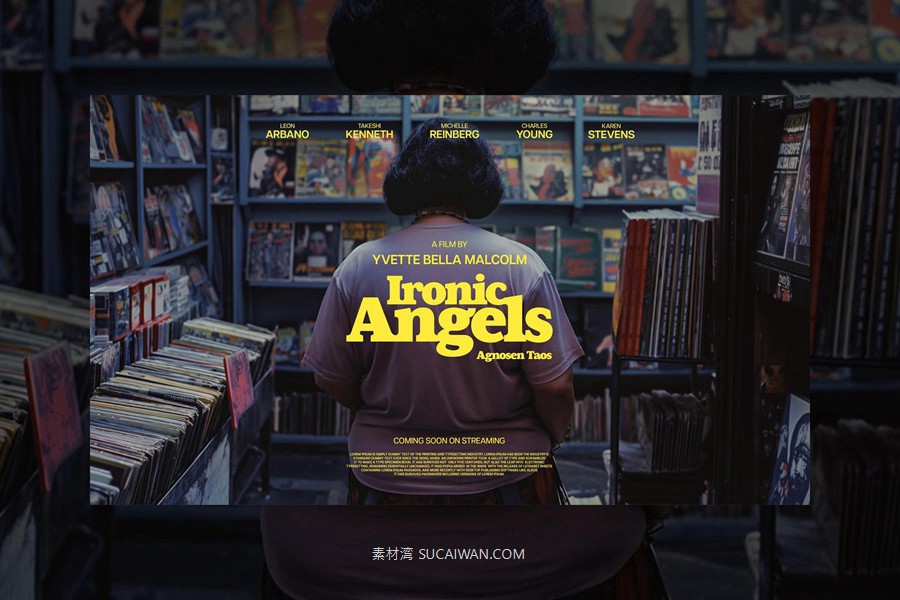 12款电影电视剧预告片海报psd分层源文件模版 Film Titles Collection , 第23张-素材湾丨精选海外优质设计素材资源 12款电影电视剧预告片海报psd分层源文件模版 Film Titles Collection , sucaiwan.com