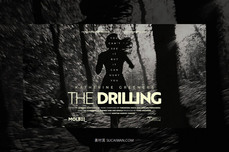 12款电影电视剧预告片海报psd分层源文件模版 Film Titles Collection , 第27张-素材湾丨精选海外优质设计素材资源 12款电影电视剧预告片海报psd分层源文件模版 Film Titles Collection , sucaiwan.com