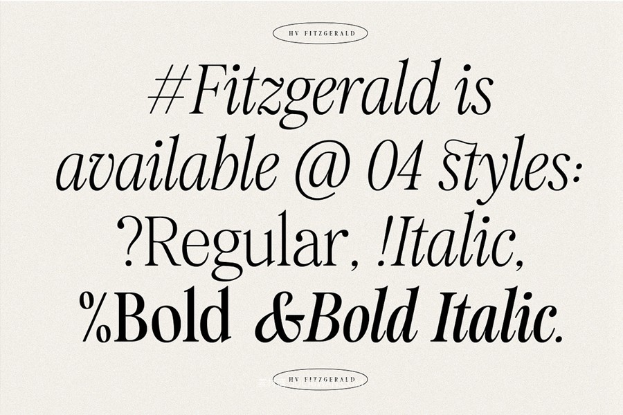 经典优雅复古美学徽标logo包装标题婚礼海报设计衬线英文字体安装包 Fitzgerald — Classic Retro Serif 设计素材 第4张-素材湾丨精选海外优质设计素材资源 经典优雅复古美学徽标logo包装标题婚礼海报设计衬线英文字体安装包 Fitzgerald — Classic Retro Serif 设计素材 sucaiwan.com