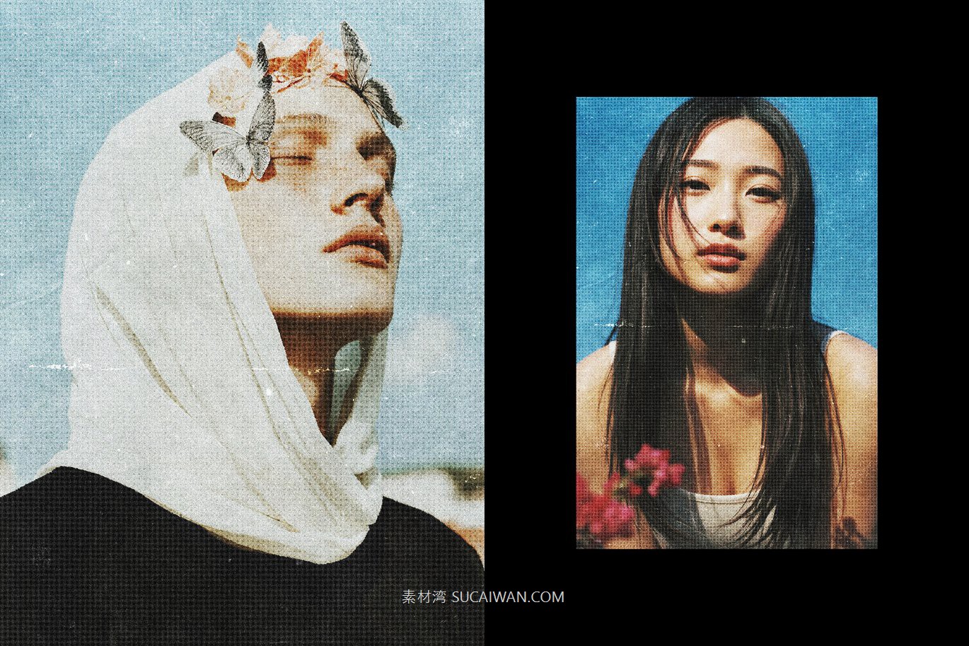 划痕纹理老式照片效果ps特效滤镜样机 Worn Cover Poster Effect , 第3张-素材湾丨精选海外优质设计素材资源 划痕纹理老式照片效果ps特效滤镜样机 Worn Cover Poster Effect , sucaiwan.com