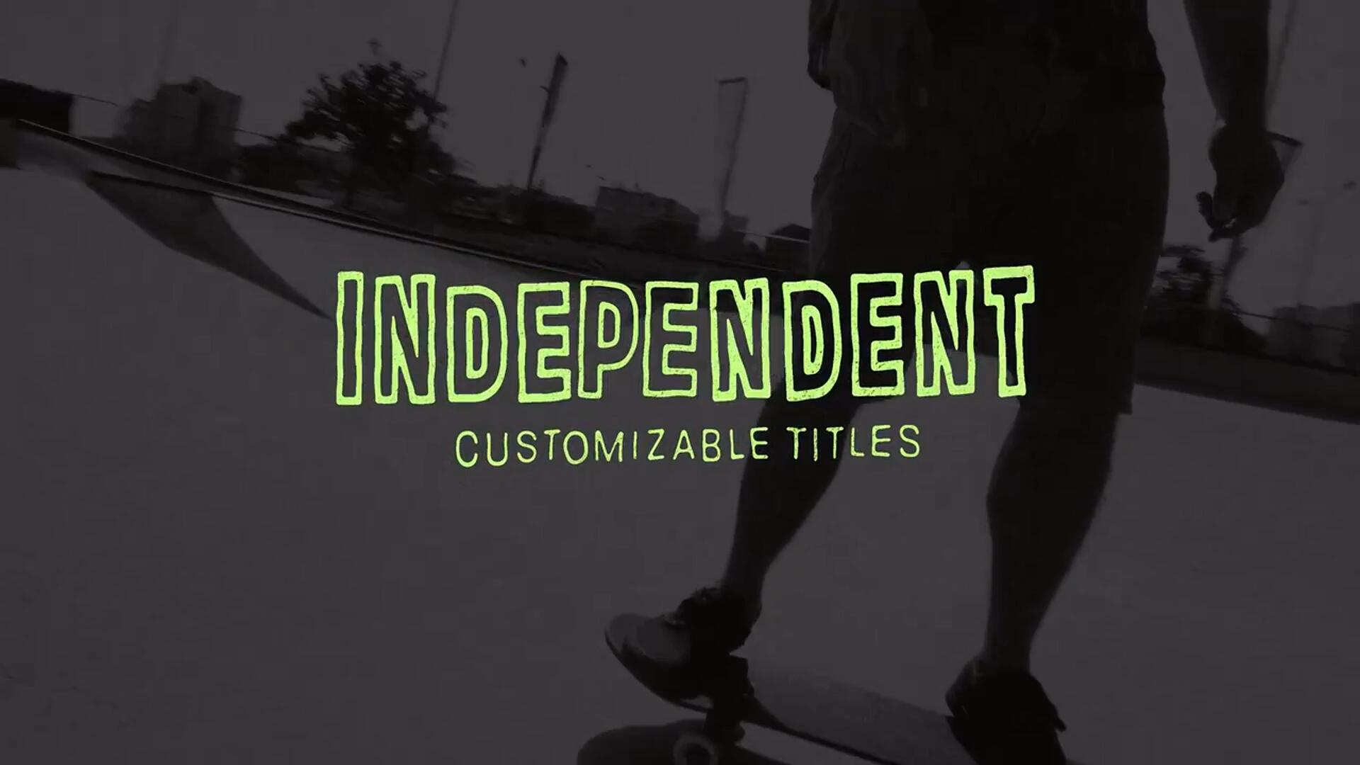 AE模板：大胆前卫粗糙复古仿旧垃圾摇滚风格粗体排版文字标题动画 , sucaiwan.com