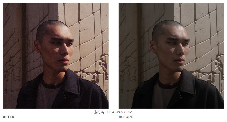 复古柯达Portra/Gold/E100/TRI-X胶片模拟颗粒光晕城市人像风光摄影Lightroom调色预设 ALEXANDER KIBBLE - Full Collection - 4 Film Emulations , sucaiwan.com