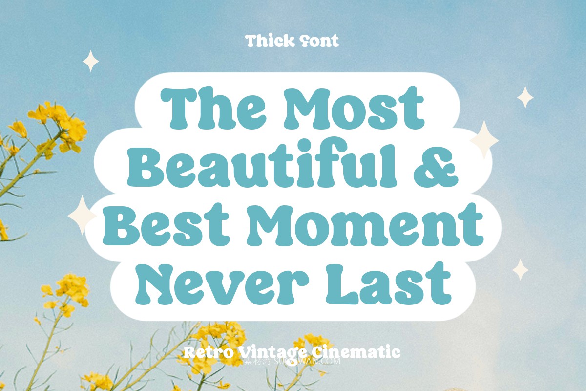 现代复古电影海报品牌徽标设计衬线英文字体安装包 Thick – Retro Vintage Cinematic Font 设计素材 第9张-素材湾丨精选海外优质设计素材资源 现代复古电影海报品牌徽标设计衬线英文字体安装包 Thick – Retro Vintage Cinematic Font 设计素材 sucaiwan.com