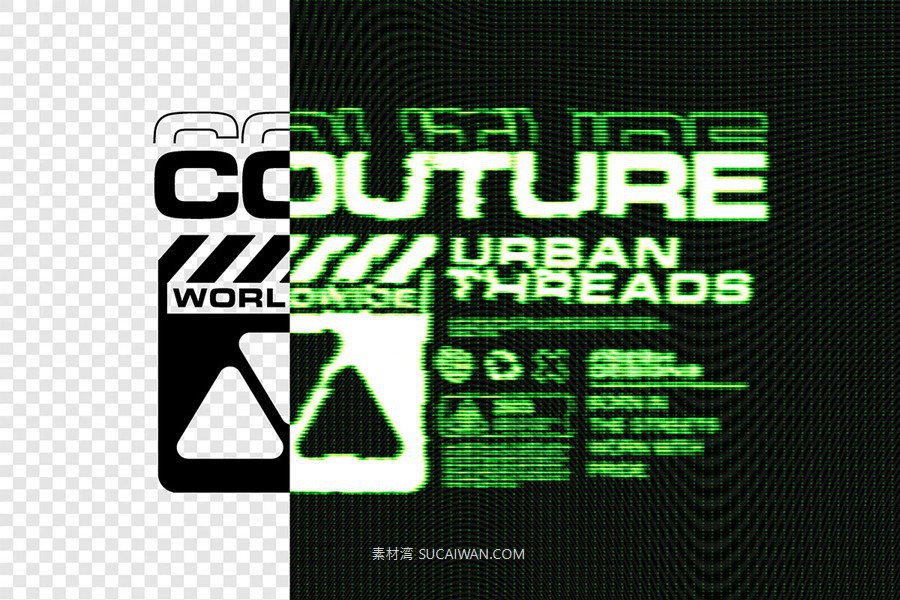 故障矩阵像素照片效果ps标题文本特效滤镜样机 Glitched Arcade Text & Logo Effect , 第6张-素材湾丨精选海外优质设计素材资源 故障矩阵像素照片效果ps标题文本特效滤镜样机 Glitched Arcade Text & Logo Effect , sucaiwan.com
