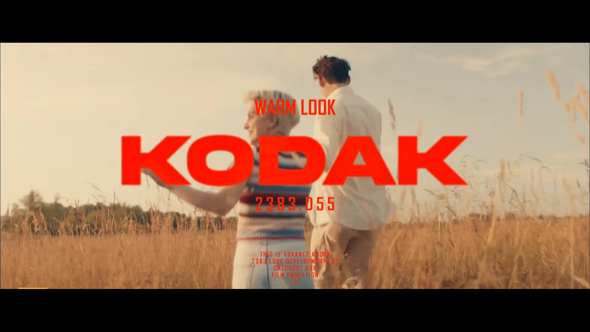 一键电影化柯达2383复古美学胶片模拟色彩摄影调色LUT预设包 Kodak 2383 LUT , sucaiwan.com