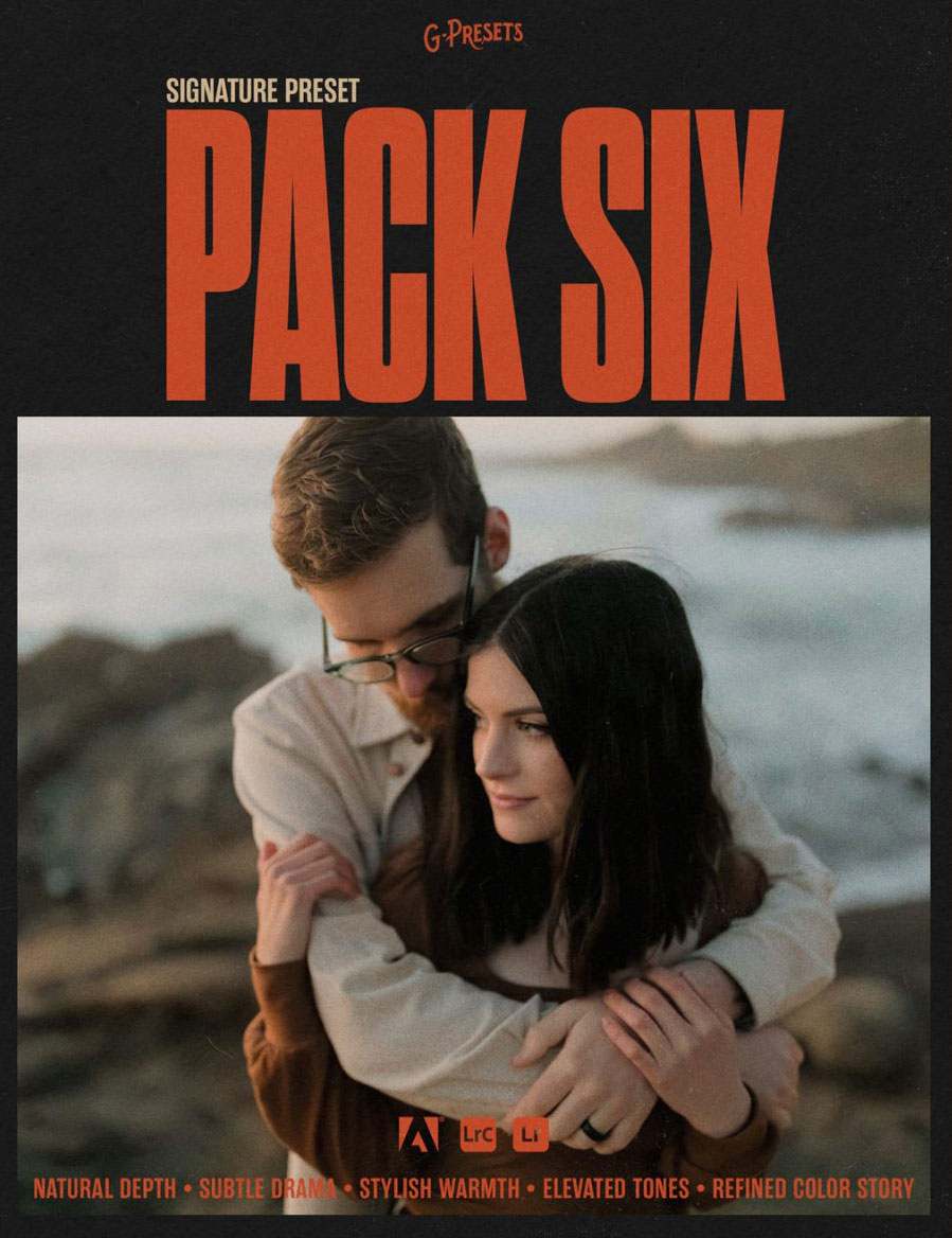 81款永恒真实色彩电影美感婚礼情侣人像摄影照片调色Lightroom预设包 G-Presets – Pack 06 , 第1张-素材湾丨精选海外优质设计素材资源 81款永恒真实色彩电影美感婚礼情侣人像摄影照片调色Lightroom预设包 G-Presets – Pack 06 , sucaiwan.com