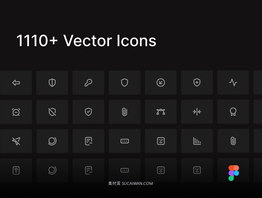 1110+款专业网站应用程序UI界面设计矢量图标figma格式素材 Icon System | 1,100+ Icons Easily Customize , 第2张-素材湾丨精选海外优质设计素材资源 1110+款专业网站应用程序UI界面设计矢量图标figma格式素材 Icon System | 1,100+ Icons Easily Customize , sucaiwan.com