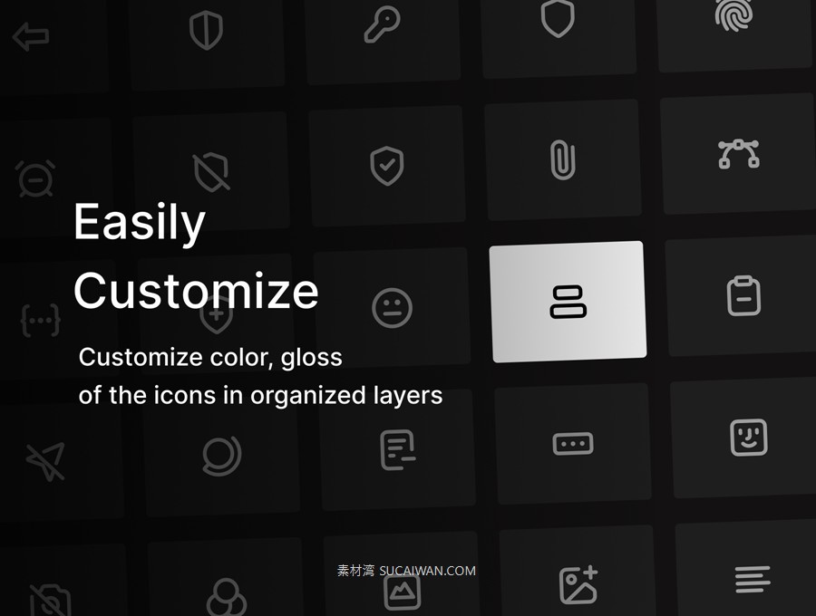 1110+款专业网站应用程序UI界面设计矢量图标figma格式素材 Icon System | 1,100+ Icons Easily Customize , 第3张-素材湾丨精选海外优质设计素材资源 1110+款专业网站应用程序UI界面设计矢量图标figma格式素材 Icon System | 1,100+ Icons Easily Customize , sucaiwan.com